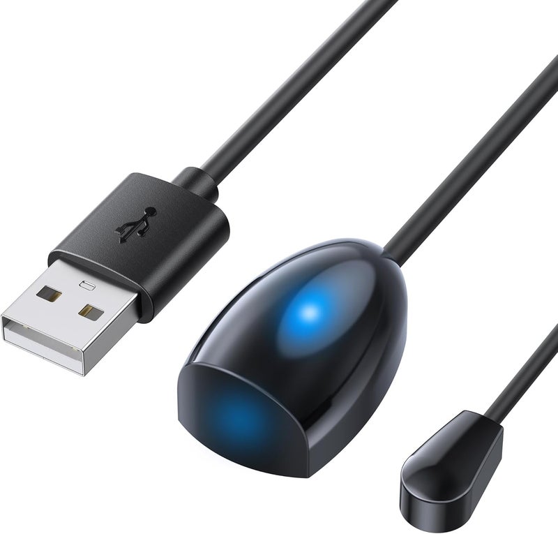 CableMatters كابل تمديد التحكم عن بُعد بالأشعة تحت الحمراء - 10 أقدام، مجموعة كابل مكرر للأشعة تحت الحمراء، موسع للأشعة تحت الحمراء، كابل بلستر للتحكم عن بُعد بالأشعة تحت الحمراء USB يصل إلى 15 قدم نطاق الإشارة، غير متوافق مع إشارات RF - Image 1